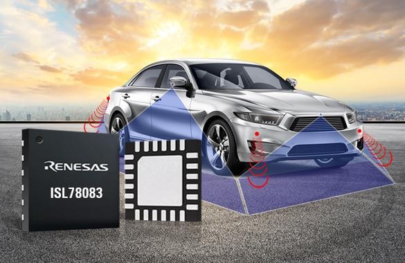 Renesas Electronics CI de gestion d’alimentation de caméra automobile ISL78083